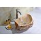 Anzzi Desert Shell Vessel Sink in Dark Honey Onyx LS-AZ148 - alternate 2